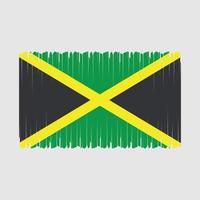 vector de bandera de jamaica