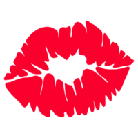 rojo sexy corazón labios png