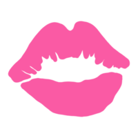 roze mooi lippen png