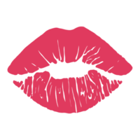 rosado sexy labios png
