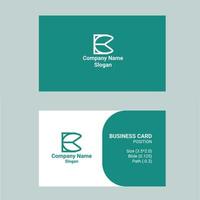 Business Card design branding vector