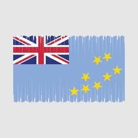 Tuvalu Flag Vector Illustration