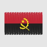 Angola Flag Vector Illustration