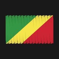 Congo Flag Vector Illustration