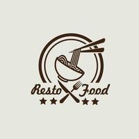 logo food vector template illustration