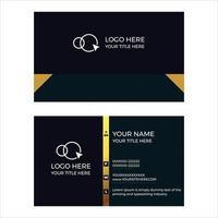 Business Card Design vector