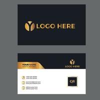 Business Card Design vector