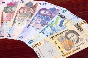 Sierra Leonean money a business background photo