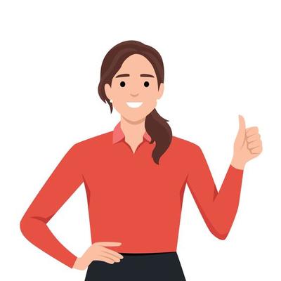 Woman Thumbs Up Vector Art Icons And Graphics For Free Download Woman Thumbs Up Vector Art Icons And Graphics For Free Download