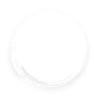moldura de círculo branco png
