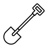 Shovel vector icon