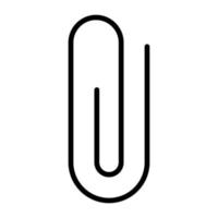 Paperclip vector icon