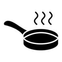 Frying Pan vector icon