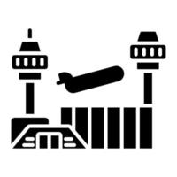 icono de vector de aeropuerto