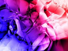 Purple and pink abstract background. Modern digital crumpled paper texture photo