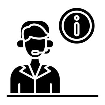 icono de vector de ayuda