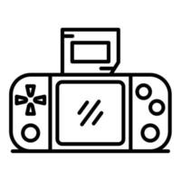 Console Game vector icon