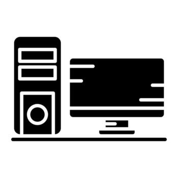Computer vector icon