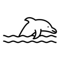 Dolphin vector icon