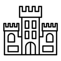 Castle vector icon