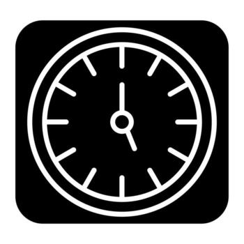 Clock vector icon