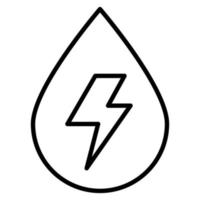 Hydro Power vector icon