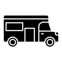 Caravan vector icon