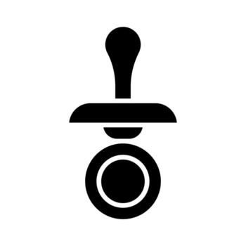 Pacifier vector icon