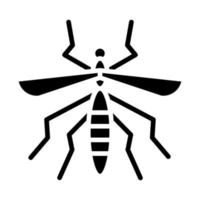 icono de vector de mosquito