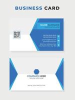 Vector creative and corporate business card visiting card template