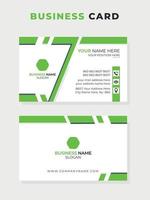 Vector creative and corporate business card visiting card template