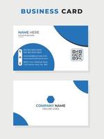 Vector creative and corporate business card visiting card template