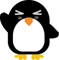 Penguin cartoon character crop-out png
