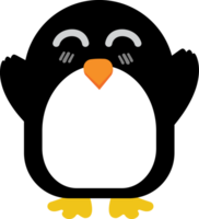recorte de personaje de dibujos animados de pingüinos png
