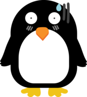 pinguino cartone animato personaggio ritagliare png