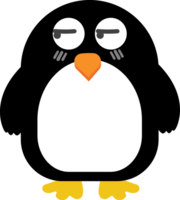 Penguin cartoon character crop-out png