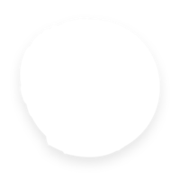 cornice del cerchio bianco png