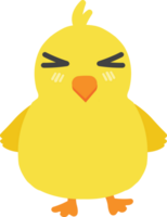 Chick cartoon character crop-out png