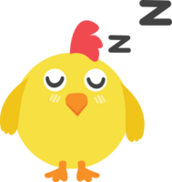 Chicken cartoon character crop-out png