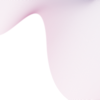 fundo de linhas abstratas de onda png