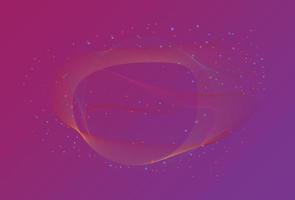 Abstract Pink And Purple Technology Gradient Lines Background With Stars vector