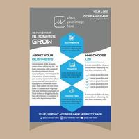 Flyer design free download for your corporate business vector