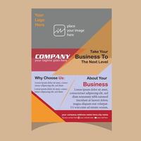 Flyer design free download for your corporate business vector