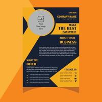 Flyer design free download for your corporate business vector