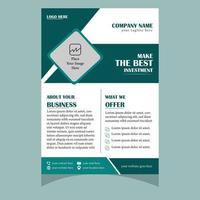 Flyer design free download for your corporate business vector