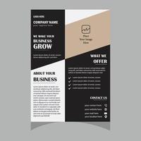 Flyer design free download for your corporate business vector