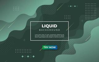 minimal abstract background with gradient green soft color wave shape background. Eps10 vector