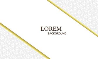 white gold islamic vector background