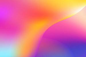 bstract colorful background illuminated with colorful neon light. Glowing curvy line. Simple wallpaper photo