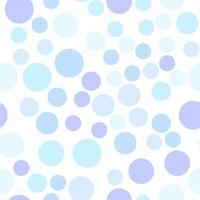 Vibrant seamless repeating pattern of light blue bubbles for printing on clothes, bags, cups, wallpapers, postcards, wrappers and other surfaces vector